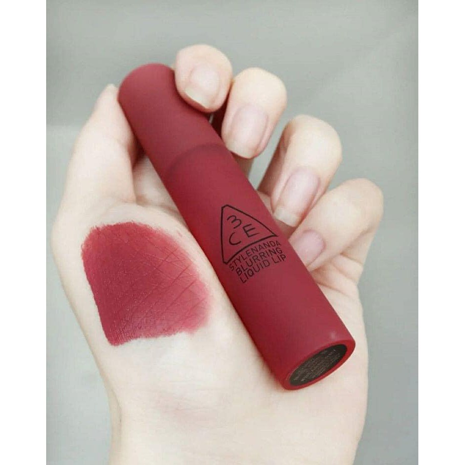 Son 3ce Blurring Liquid Lip #Bearberry mận chín