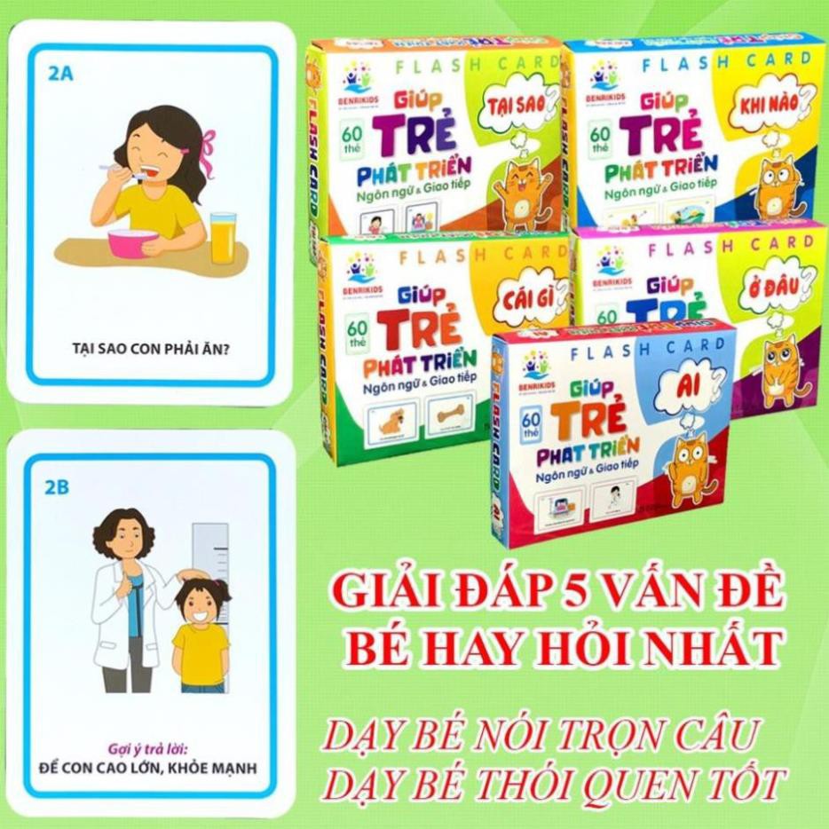 Bộ Thẻ Học 5 Chủ Đề Thông Minh Flashcards Giúp Bé Mở Rộng Vốn Từ Và Phát Triển Giao Tiếp