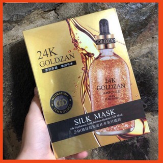 Mặt nạ lụa 24k Goldzan