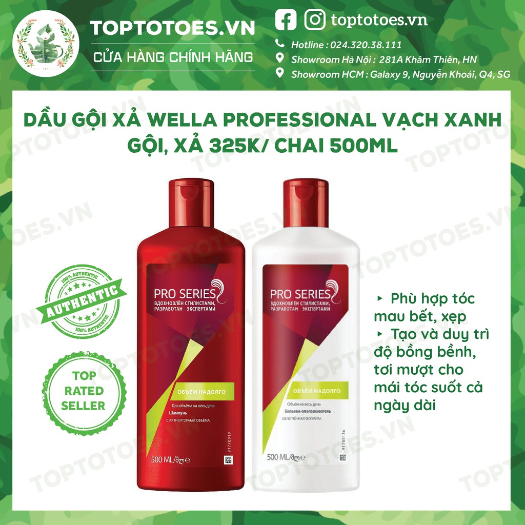 Gội xả Wella Professional chăm sóc tóc chuyên sâu chuẩn salon