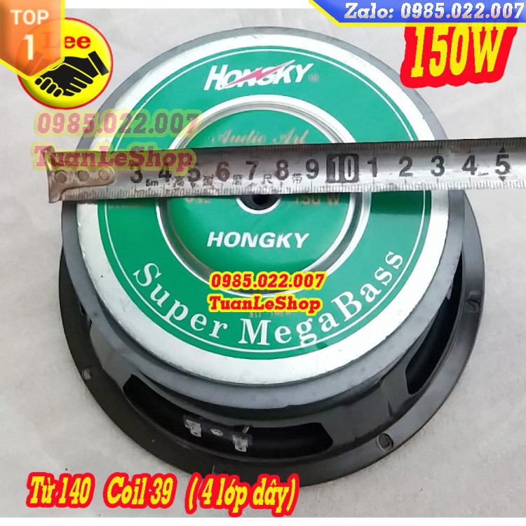 LOA BASS 2 TAC HỒNG KỲ MÀNG VÀNG TỪ 140 - GIÁ 1 LOA BASS 20