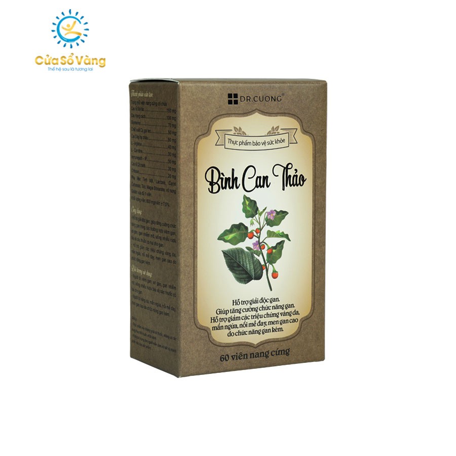 [Mã 66FMCGSALE hoàn 8% xu đơn 500K] Bình Can Thảo – Hỗ Trợ Giải Độc, Tăng Cường Chức Năng Gan | BigBuy360 - bigbuy360.vn