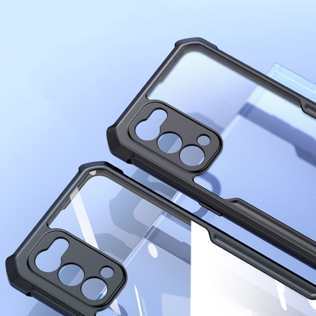 Ốp Điện Thoại Trong Suốt Chống Sốc Bảo Vệ Camera Cho OPPO A98 A55 4G A78 5G A16 A16