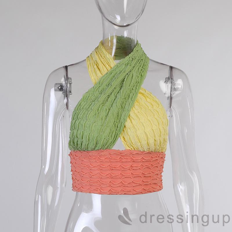 Áo Cổ Chữ V Hở Lưng Ôm Dáng Quyến Rũ Dành Cho Nữ