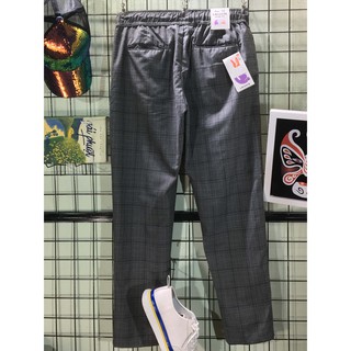 Quần Vải Baggy Nam Cao Cấp - Caro 6