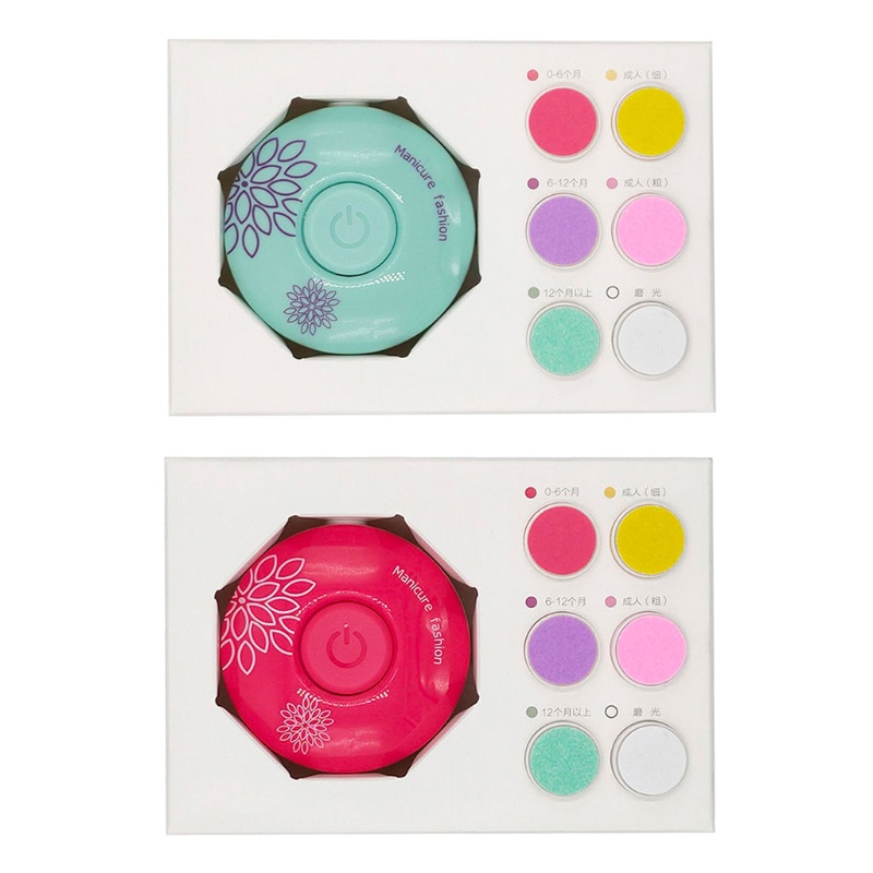 [Hàng mới về] Bộ dụng cụ cắt mài móng nhỏ gọn an toàn chăm sóc cho bé sơ sinh