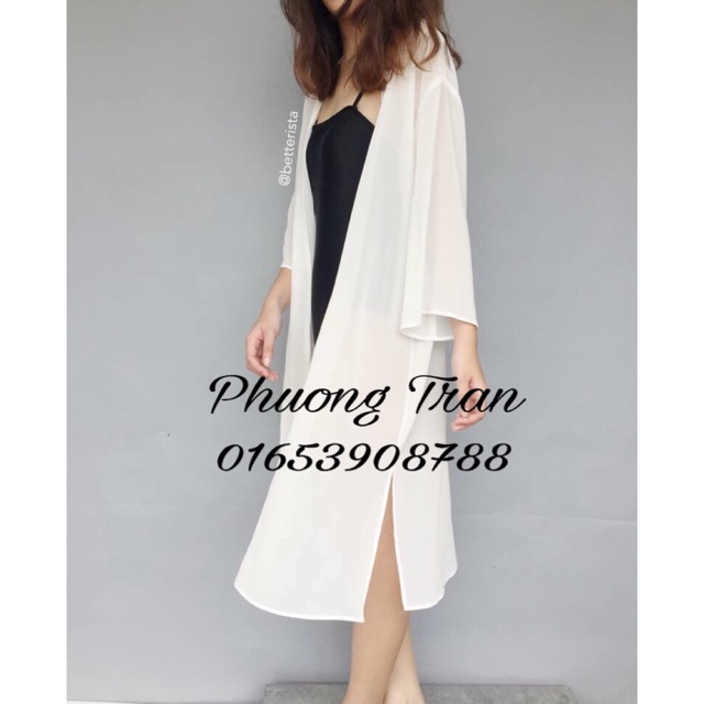 ÁO CHOÀNG KIMONO ĐỦ DÁNG