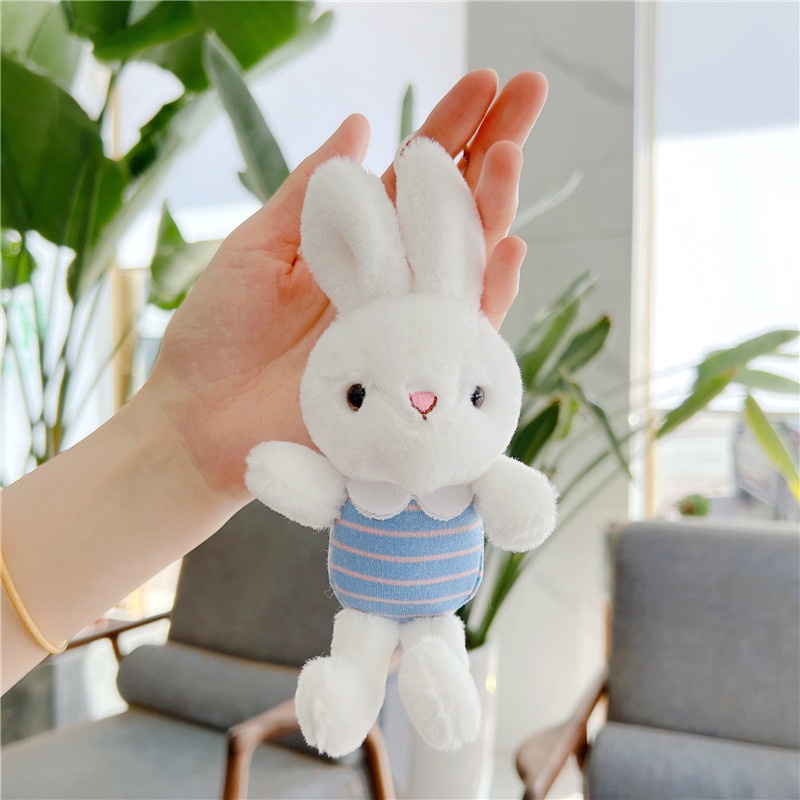 Móc Khóa Thỏ, Vịt Nhồi Bông Dễ Thương