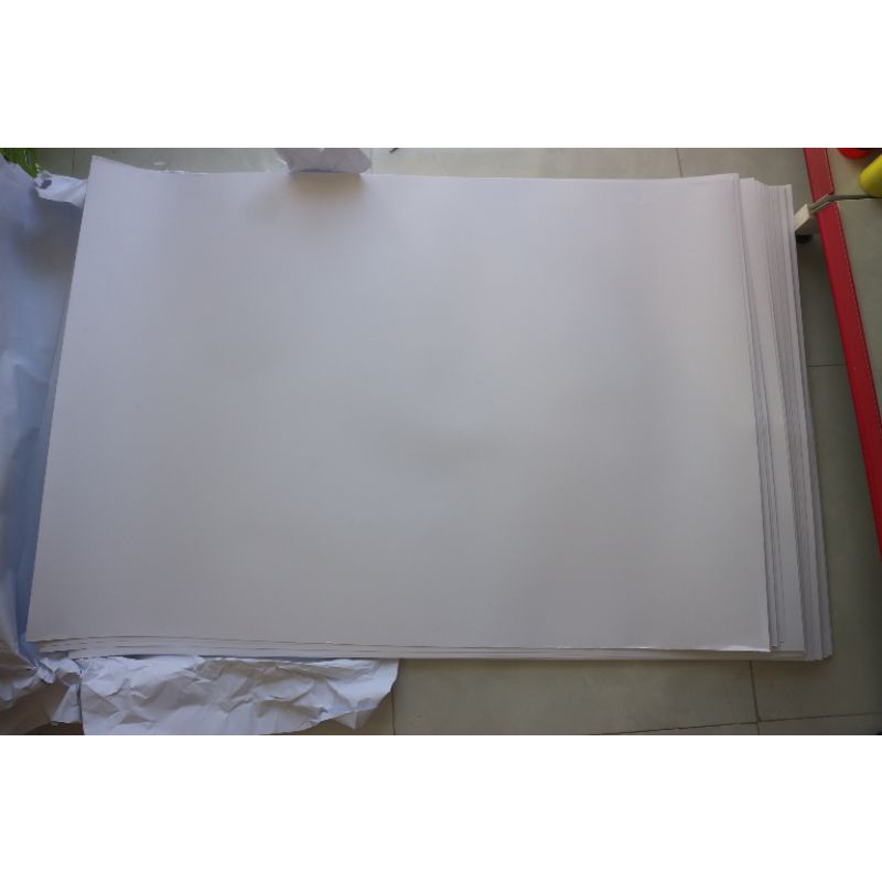 Giấy roki trắng khổ a0 định lượng 230g | Shopee Việt Nam