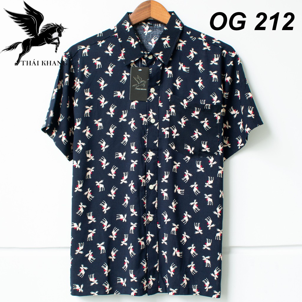 áo sơ mi nam ngắn tay trung niên vải lanh cực mát loại áo sơ mi nam form rộng rãi thoải mái họa tiết sang trọngOG2 | BigBuy360 - bigbuy360.vn