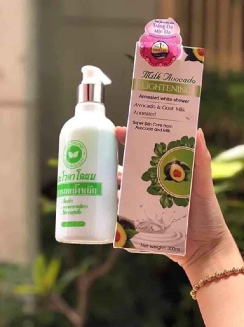 Ủ TRẮNG BƠ SỮA THÁI LAN MILK AVOCAD