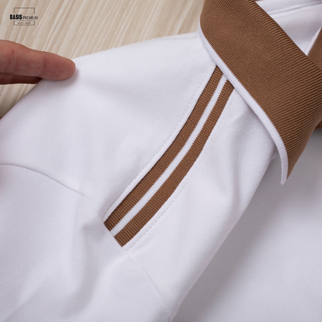 Áo thun nam tay ngắn cổ bẻ cotton thun lạnh 4 chiều cao cấp A5 chính hãng The Size 95 | BigBuy360 - bigbuy360.vn