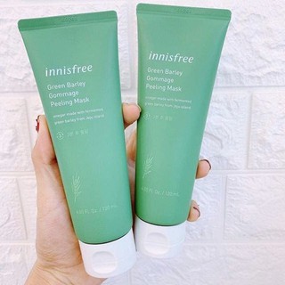 Mặt Nạ Tẩy Da Chết Innisfree Green Barley Gommage Peeling Mask 120ml ( mẫu mới 2019 )