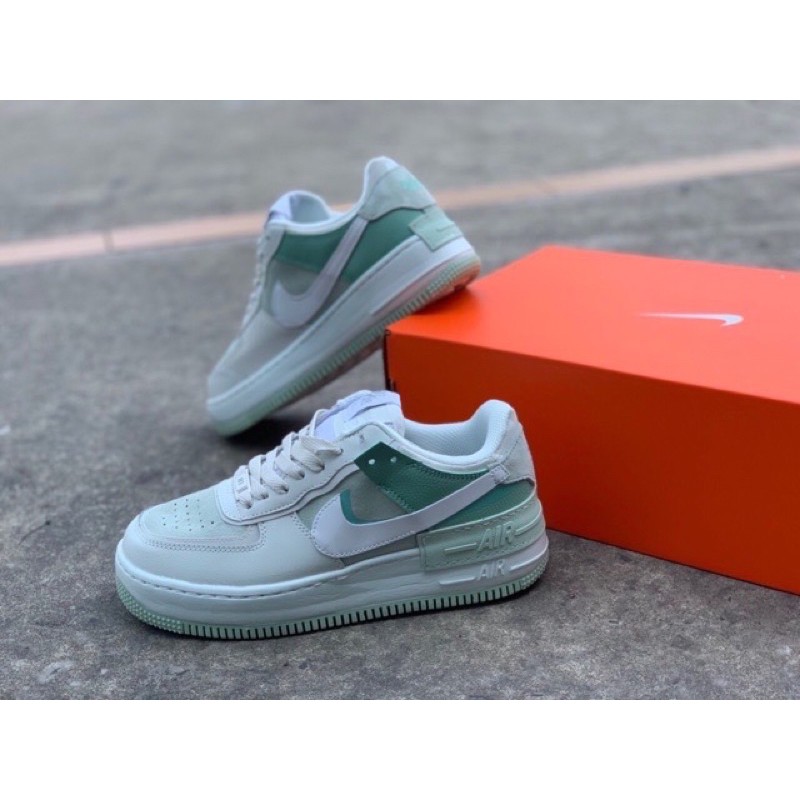Giày thể thao af1ss xanh kem 1:1