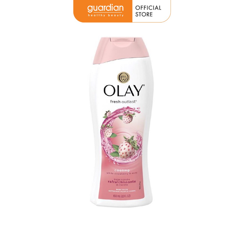 Sữa Tắm Olay Dâu và Bạc hà 650ml