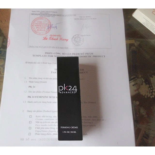 [HÀNG MỸ] Gel PK24 Advanced se khít làm hồng vùng kín,   FREESHIP  Chai 30 ml hỗ trợ làm sạch, khử mùi khí hôi