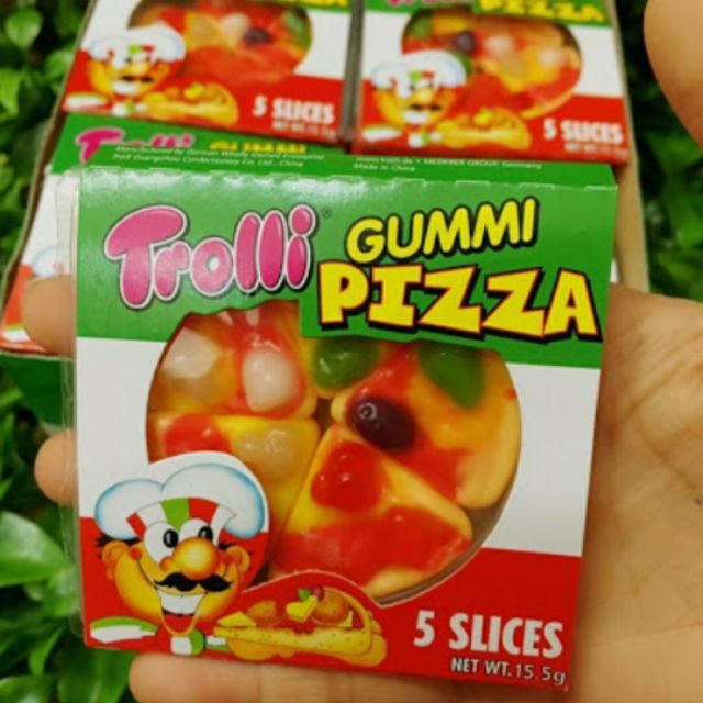 Combo 5 kẹo dẻo pizza Trolli - Đức