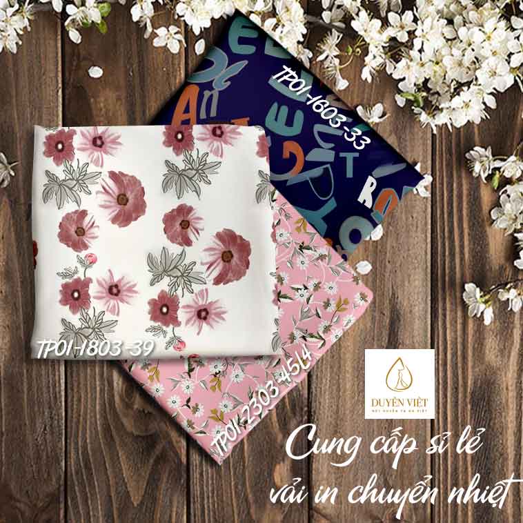 Vải Lụa Satin cao cấp in chuyển nhiệt- may áo dài, đầm thời trang, sơ mi thời trang, đồ bộ pijama cao cấp