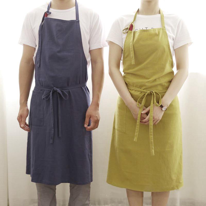 Tạp Dề Cotton Phong Cách Nhật Bản