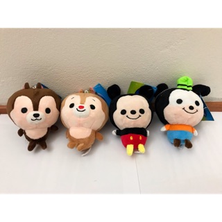 Full set 4 em móc khóa nhân vật Disney size 10-13cm hàng new nguyên tag