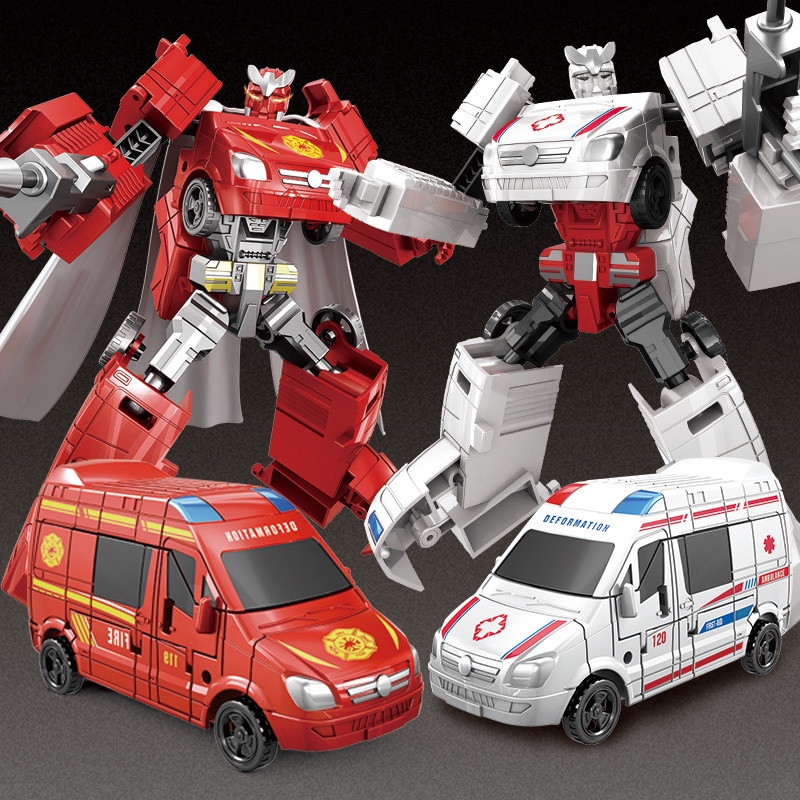 Đồ chơi biến hình mới King Kong Optimus Prime Hornet - Mô hình đôi ô tô Robot chiến binh