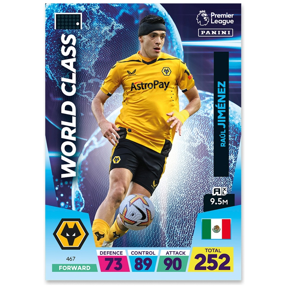 Pack 6 thẻ Premier League Adrenalyn XL 22/23 | Thẻ cầu thủ bóng đá chính hãng | The Lucky Cards