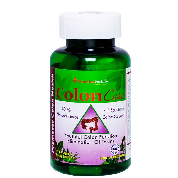 Viên uống Colon Care - Hỗ trợ tăng cường sức khỏe hệ tiêu hóa, thanh lọc tiêu hóa (hộp 1 lọ 60 viên)