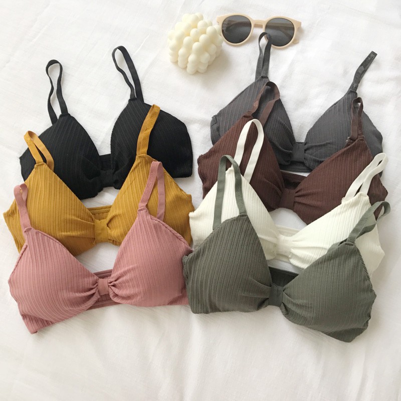 (Bán Sỉ) Áo Bra🌹FREESHIP🌹Áo Lót Nữ Nơ Xinh Không Gọng Hot Trend 2020 Mã 308 AL13