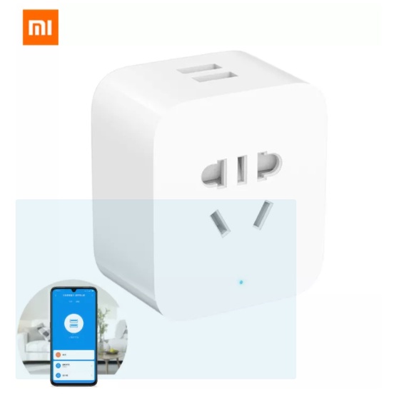 Ổ cắm thông minh Xiaomi Mijia Smart Socket 2 Bluetooth Gateway Version ZNCZ07CM/ 2 USB GMR4016CN