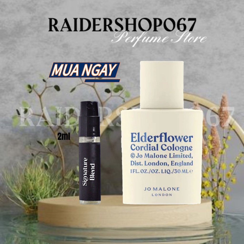 Nước hoa Jo Malone London Elderflower Cordial Cologne 5ml/10ml/20ml