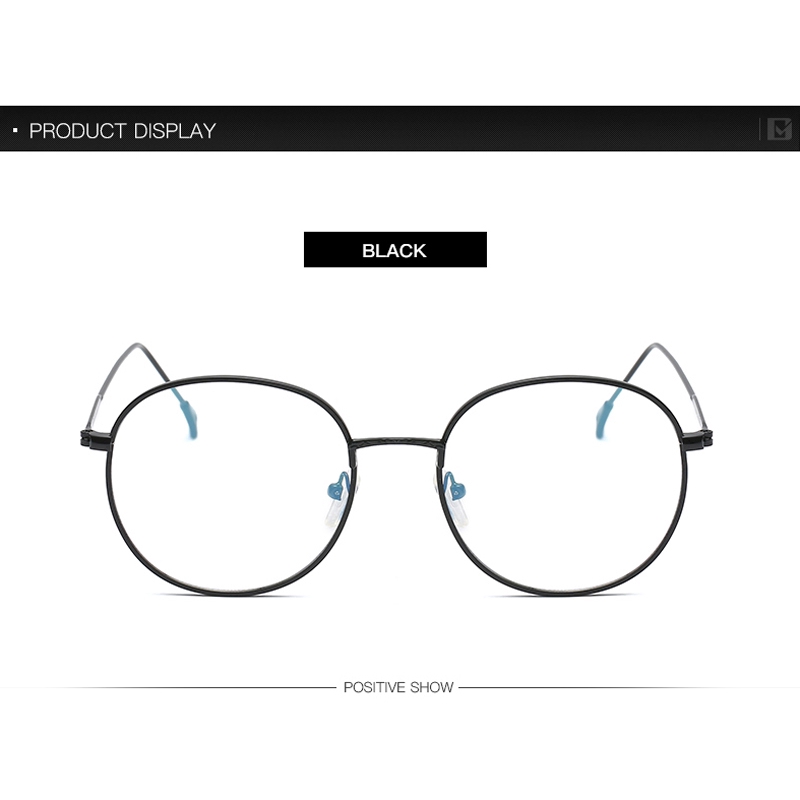 Kính mắt gọng kim loại tròn thời trang cho nam nữ | BigBuy360 - bigbuy360.vn