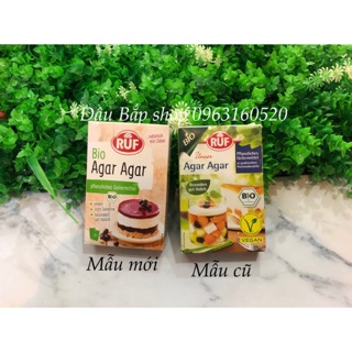 Bột rau câu hữu cơ Agar Đức mẫu mới