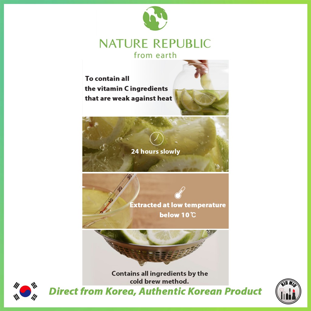 NATURE REPUBLIC Serum Thiên Nhiên REPUBLIC Vitaair C Đốm Đen 45ml * Chính Hãng Hàn Quốc