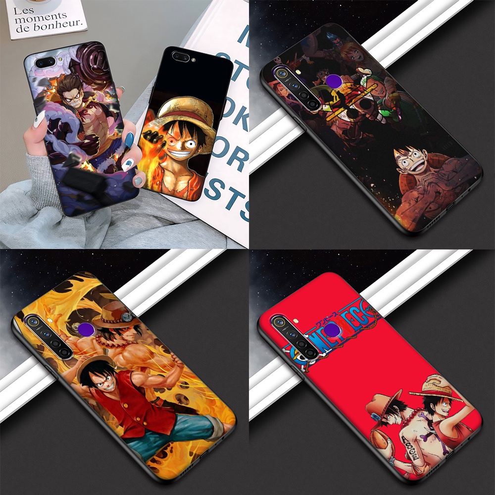 Realme 2 3 5 5i 5s 6 C2 C3 6i Q Pro TPU Soft Silicone Case Casing Cover PZ65 Comics One Piece Luffy