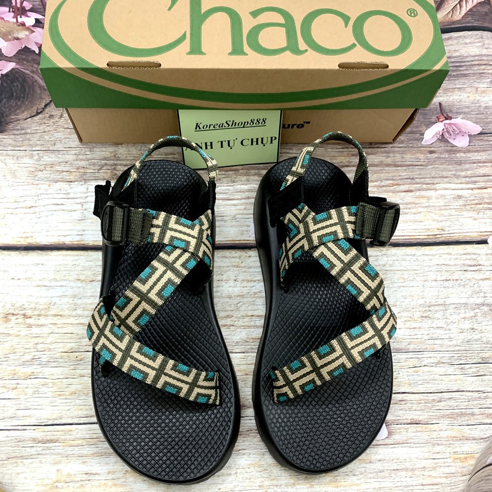 Dép Sandal Chaco Nam Thổ Cẩm Mã D145aa