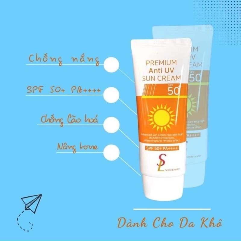 Kem Chống Nắng Smile Leader Sun Cream 60ml Hàn Quốc