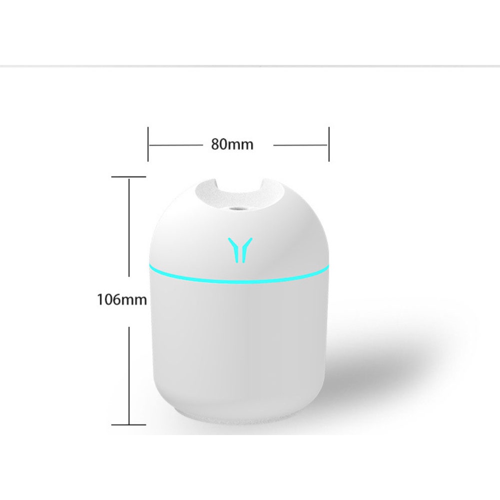 Máy Xông Tinh Dầu Nano, Xịt Khoáng Cấp Ẩm USB Colorfil Humidifier Mini