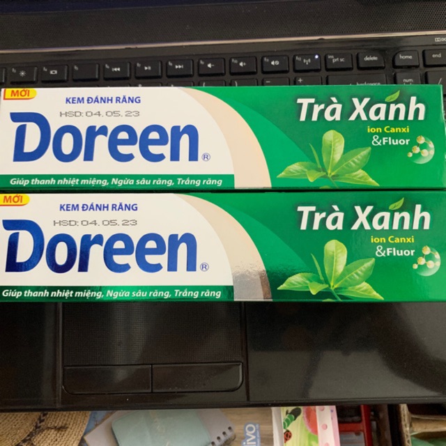 Kem đánh răng Doreen Trà xanh tuýp 180g