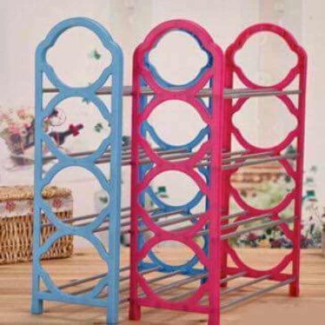 Kệ giày 4 tầng inox