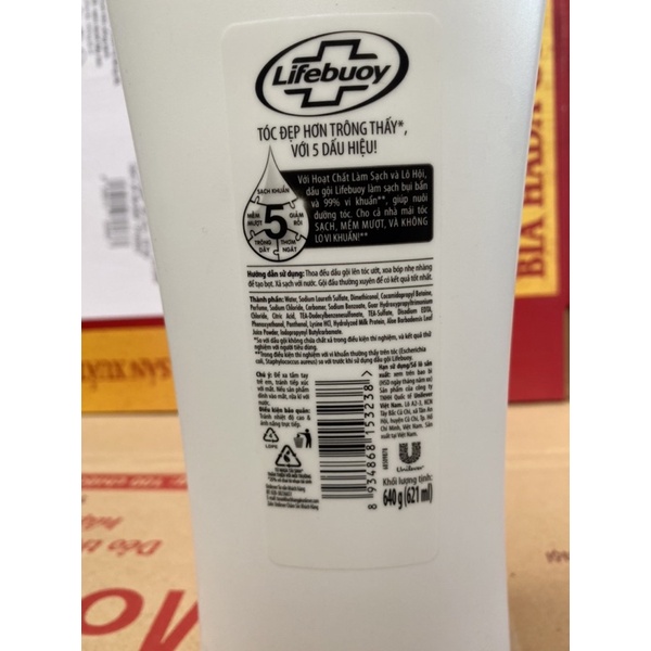 Dầu Gội Lifebuoy 640g