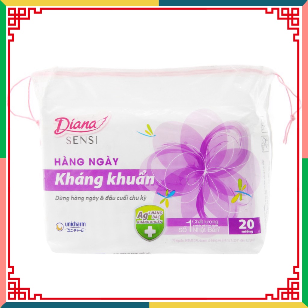 BVS DIANA SENSI trong ngày diệt khuẩn 20 MIẾNG ( Đại lý Ngọc Toản)