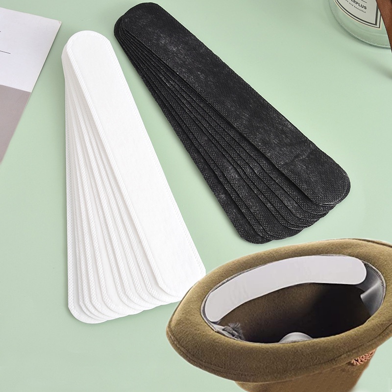 Set 10 Miếng Dán Mũ Mũ Chống Mồ Hôi Dùng Một Lần Tiện Lợi