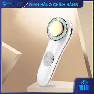 Máy massage mặt GENJI AM 1022 cầm tay ion, Máy điện di tinh chất massage nâng cơ mặt, trẻ hóa da, chăm sóc da chuyên sâu