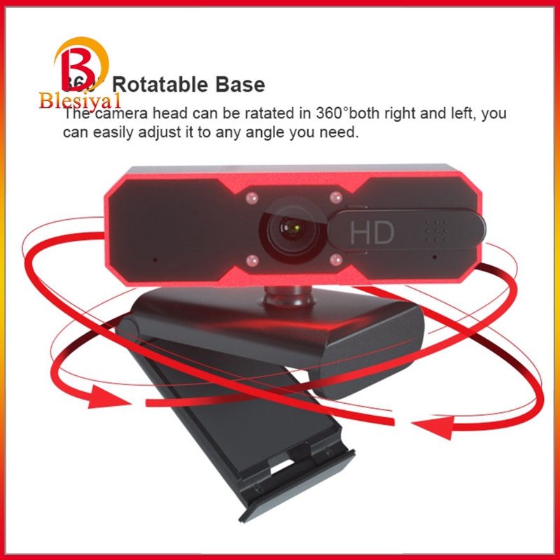 Webcam Tự Động Lấy Nét Blesiya1 1080p Tích Hợp Micro Tiện Dụng | BigBuy360 - bigbuy360.vn