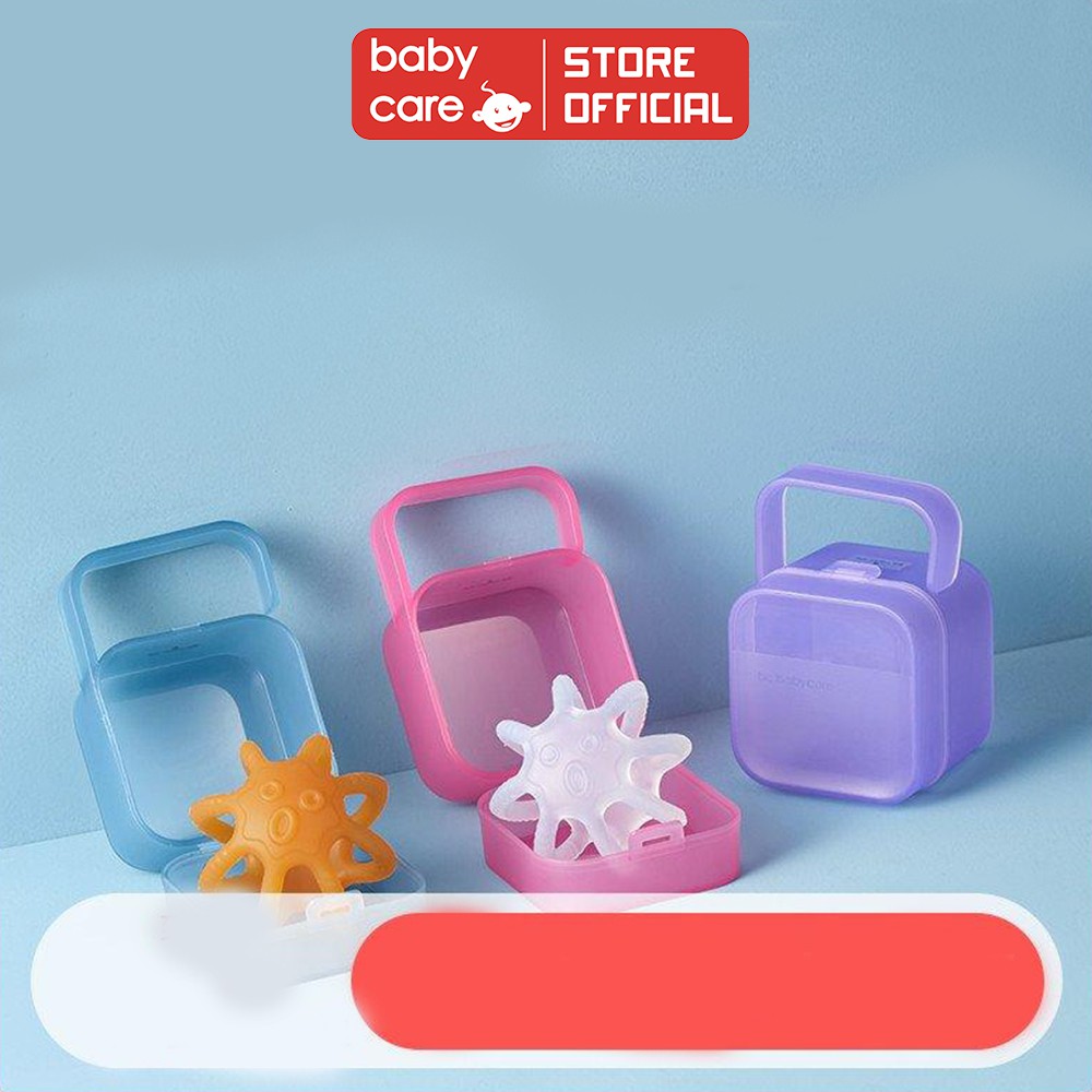 Hộp đựng ti giả, gặm nướu BC BABYCARE an toàn cho bé - BC1007