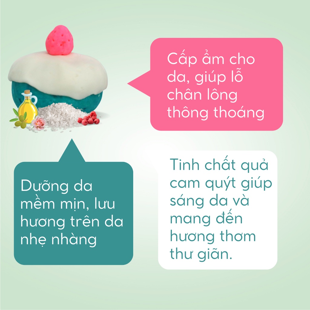 Bánh siêu tạo bọt bồn tắm MOMA MOUSE [Labbi] Bubble Bar