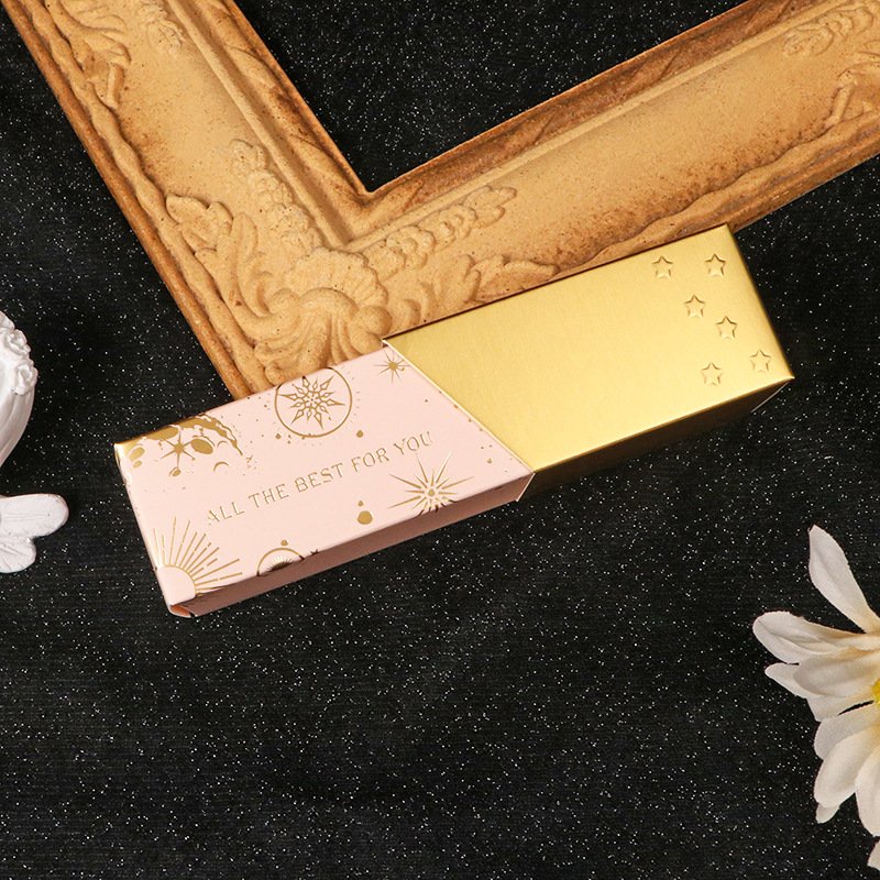 Hộp quà hình thỏi son độc đáo 13x3.5cm H03 hộp giấy đựng quà tặng valentine, 8/3, bánh kẹo, son môi mỹ phẩm