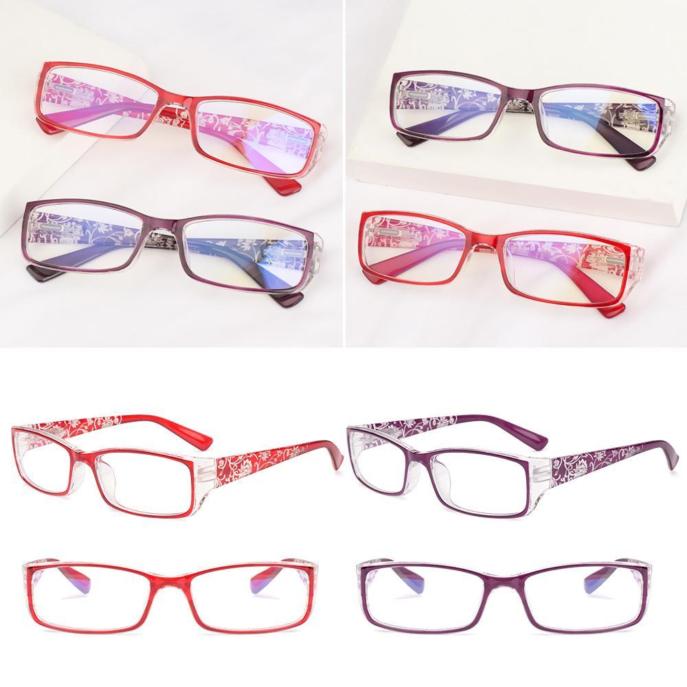 Kính Đọc Sách Gọng Hoa Hồng Siêu Nhẹ Thoải Mái