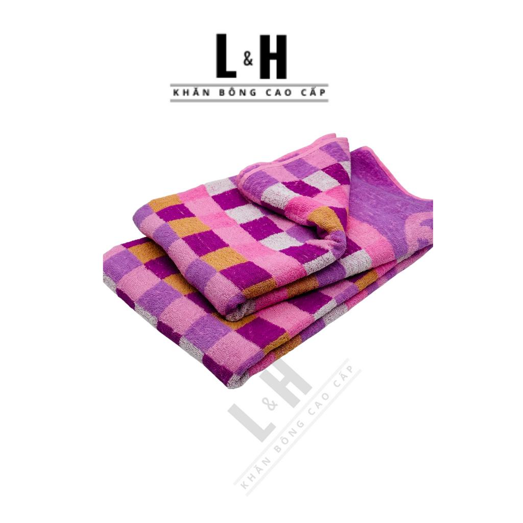 Khăn tắm cho gia đình, trẻ em, đi biển cỡ lớn, KT 70x140cm