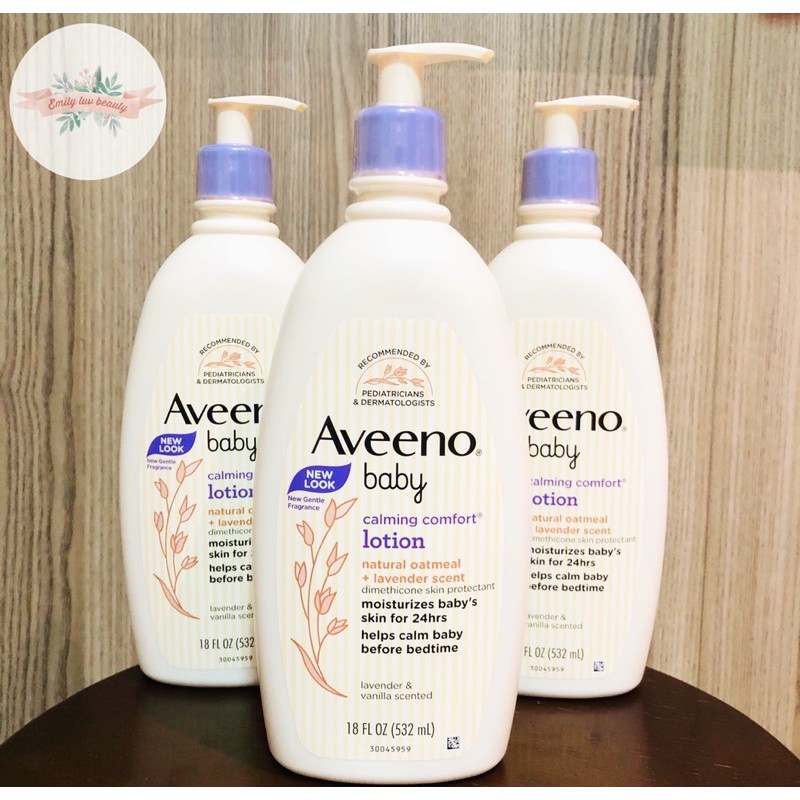 Kem dưỡng ẩm toàn thân cho bé Aveeno Baby 532ml